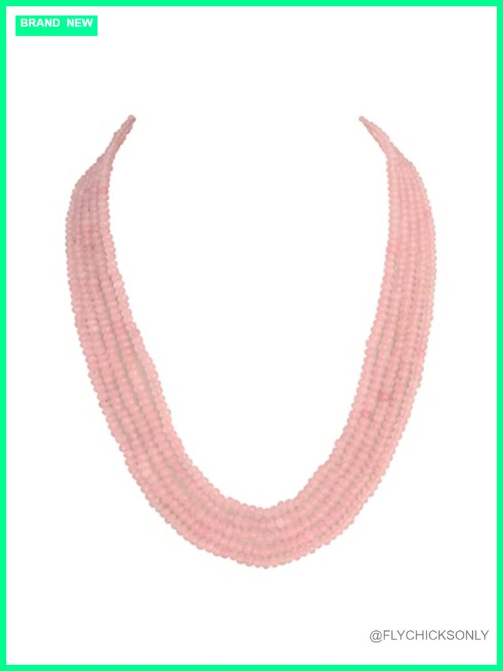 Ratnavali Jewels Multi Gemstone Beaded Strand Necklace Women